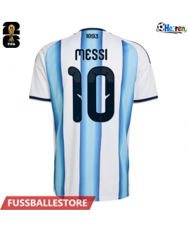 Günstige Argentinien Lionel Messi #10 Heimtrikot WM 2026 Kurzarm